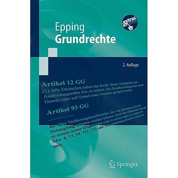 Grundrechte / Springer-Lehrbuch, Volker Epping