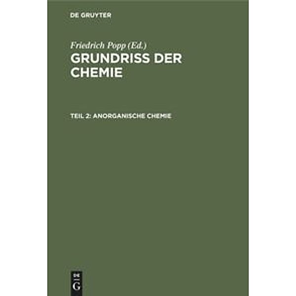 Grundriß der Chemie / Teil 2 / Anorganische Chemie