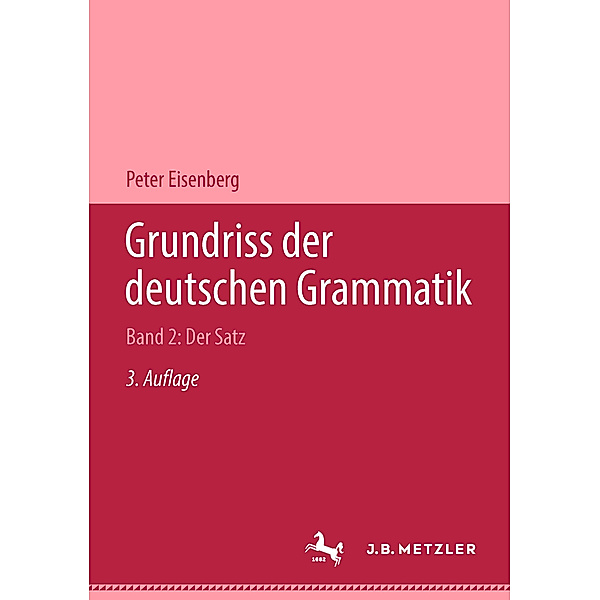 Grundriss der deutschen Grammatik, Peter Eisenberg
