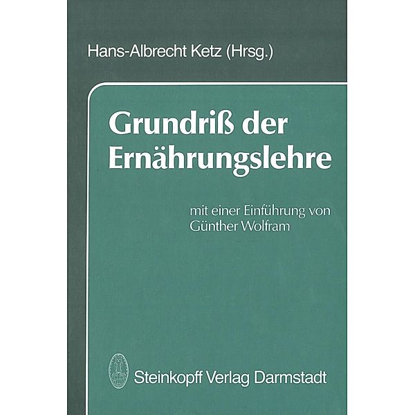 Grundriß der Ernährungslehre