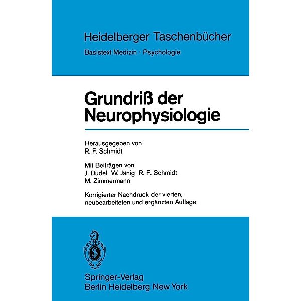 Grundriss der Neurophysiologie / Heidelberger Taschenbücher Bd.96