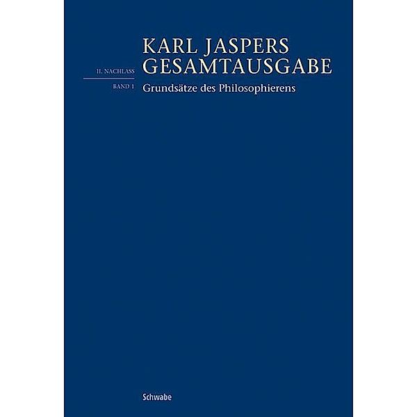 Grundsätze des Philosophierens, Karl Jaspers