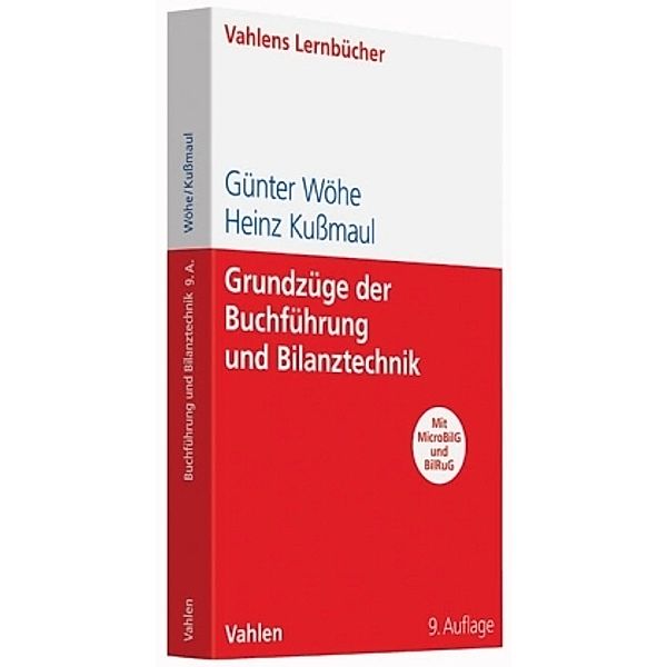 Grundzüge der Buchführung und Bilanztechnik, Günter Wöhe, Heinz Kußmaul