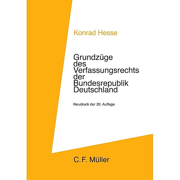 Grundzüge des Verfassungsrechts der Bundesrepublik Deutschland, Konrad Hesse