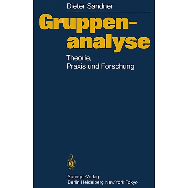 Gruppenanalyse, Dieter Sandner
