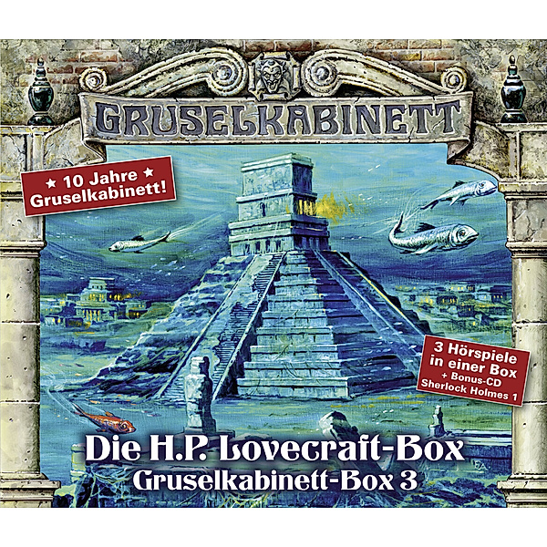 Gruselkabinett.Box.3,4 Audio-CD, Howard Ph. Lovecraft