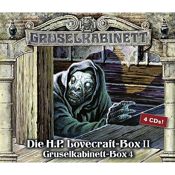 Gruselkabinett-Box, 4 Audio-CDs, Howard Ph. Lovecraft