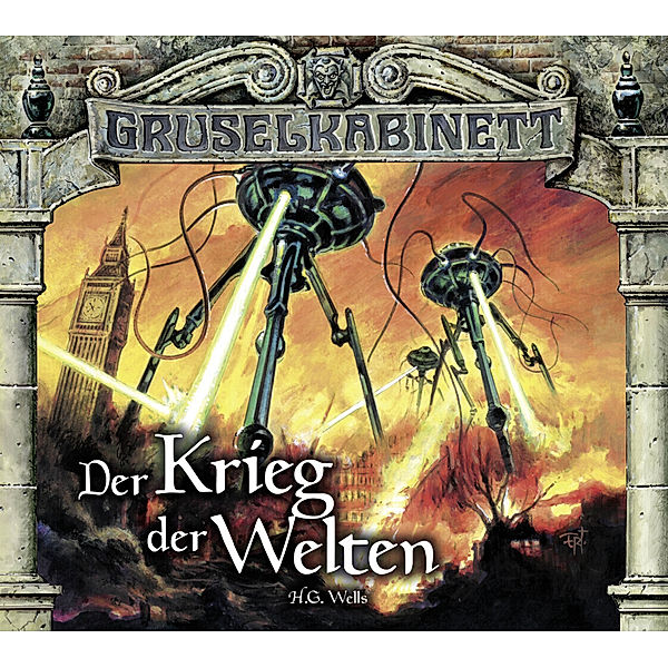 Gruselkabinett - Der Krieg der Welten,2 Audio-CD, H. G. Wells