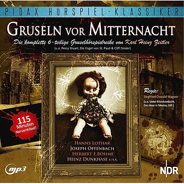 Gruseln vor Mitternacht, 1 MP3-CD, Karl-Heinz Zeitler