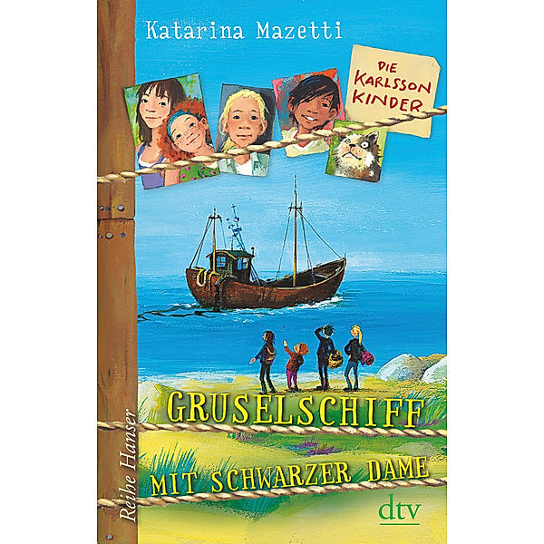 Gruselschiff mit schwarzer Dame / Die Karlsson-Kinder Bd.5, Katarina Mazetti