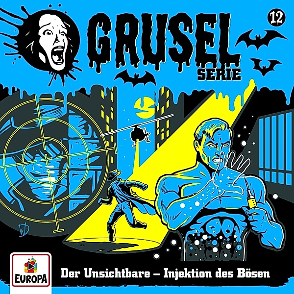 Gruselserie - Der Unsichtbare - Injektion des Bösen,1 Audio-CD, Gruselserie