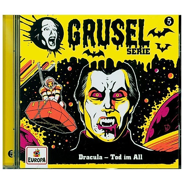 Gruselserie - Dracula - Tod im All, 1 Audio-CD,1 Audio-CD, Gruselserie