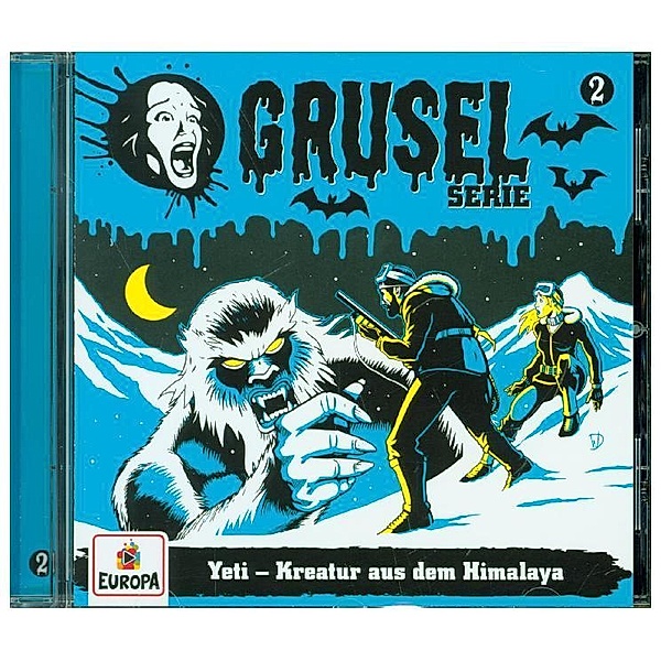 Gruselserie - Yeti - Kreatur aus dem Himalaya,1 Audio-CD, Gruselserie