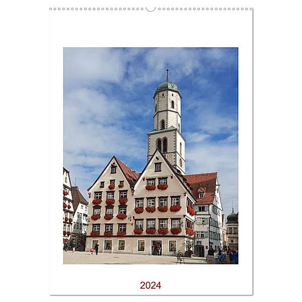 Gruss aus Biberach (Wandkalender 2024 DIN A2 hoch), CALVENDO Monatskalender, Kattobello