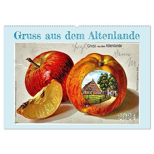 Gruss aus dem Altenlande (Wandkalender 2024 DIN A2 quer), CALVENDO Monatskalender, Calvendo, Henning von Löwis of Menar
