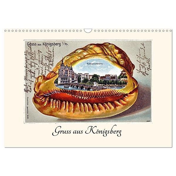 Gruss aus Königsberg (Wandkalender 2025 DIN A3 quer), CALVENDO Monatskalender, Calvendo, Henning von Löwis of Menar