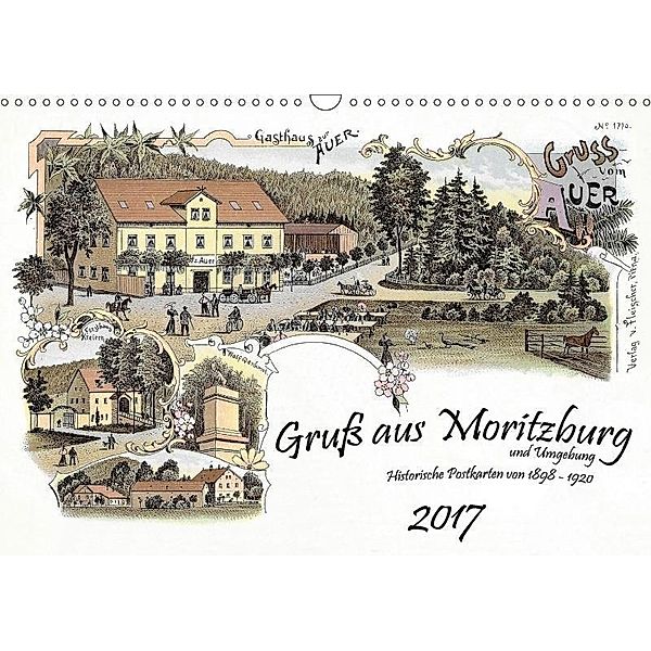 Gruß aus Moritzburg und Umgebung (Wandkalender 2017 DIN A3 quer), Gunnar Moritz