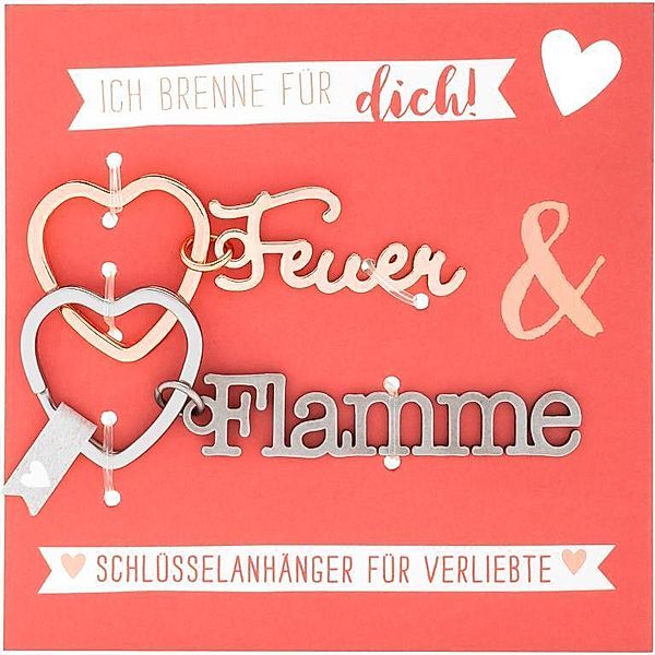 Gruss & Co - Anhänger-Set Schlüsselworte Feuer & Flamme