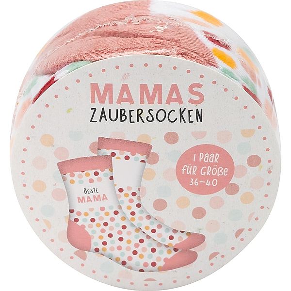 GRUSS & CO Zaubersocken Motiv Beste Mama