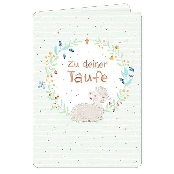 Grußkarte - Zu deiner Taufe