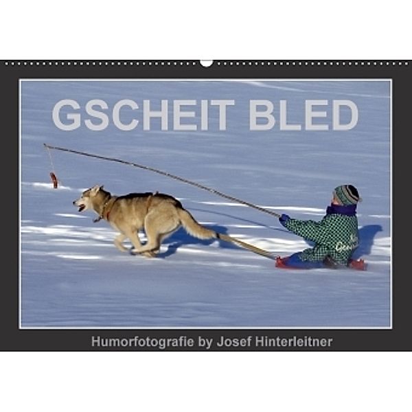 GSCHEIT BLED - Humorfotografie (Wandkalender 2017 DIN A2 quer), Josef Hinterleitner