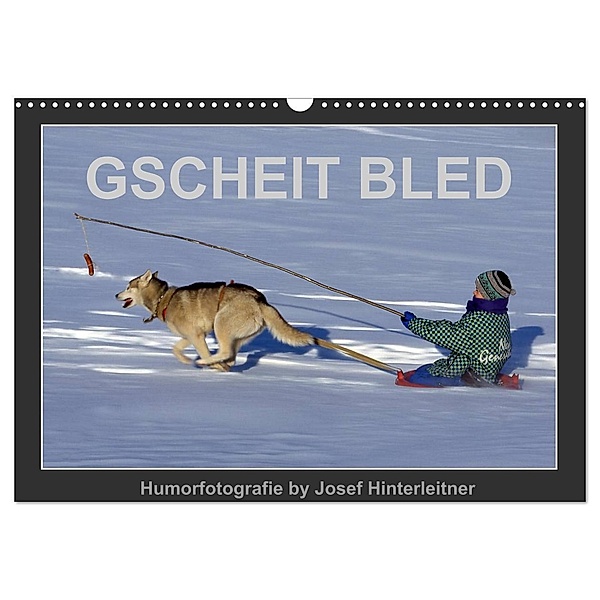 GSCHEIT BLED - Humorfotografie (Wandkalender 2024 DIN A3 quer), CALVENDO Monatskalender, Josef Hinterleitner