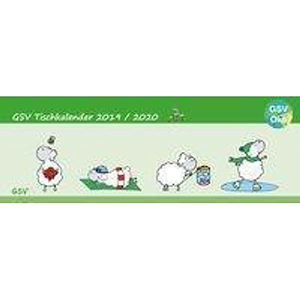 GSV Tischkalender für Grundschullehrer - Edgar, das Schaf 2019/20