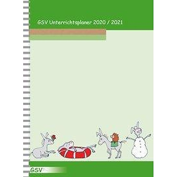 GSV Unterrichtsplaner für Grundschullehrer (DIN A4) 2020/21, Wire-O-Ringbindung