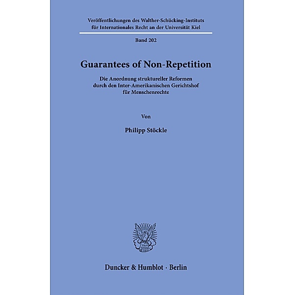 Guarantees of Non-Repetition, Philipp Stöckle