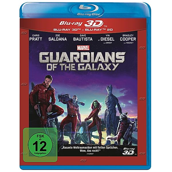 Guardians of the Galaxy - 3D-Version, Diverse Interpreten