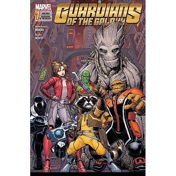 Guardians of the Galaxy - Krieg auf Erden.Bd.1, Brian Michael Bendis, Valerio Schiti