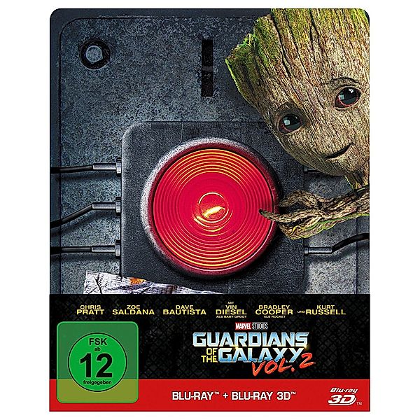 Guardians of the Galaxy Vol. 2 - 3D-Version (Steelbook)