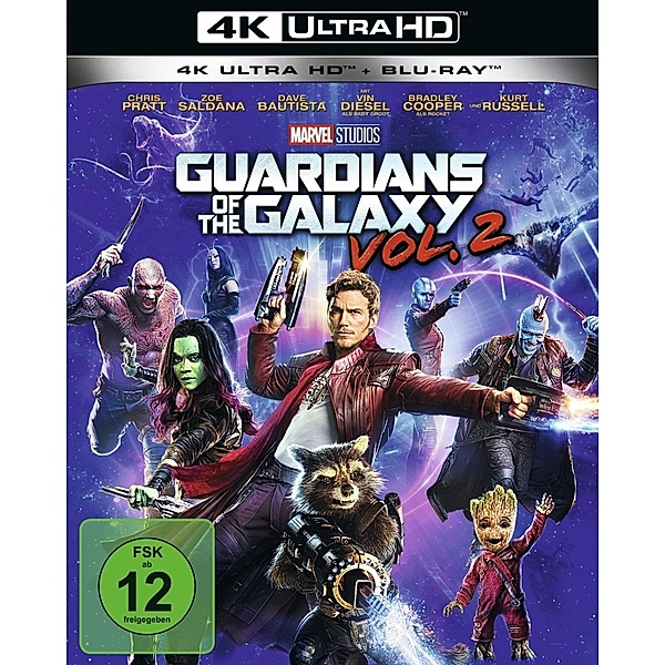 Guardians of the Galaxy Vol. 2 (4K Ultra HD), Diverse Interpreten