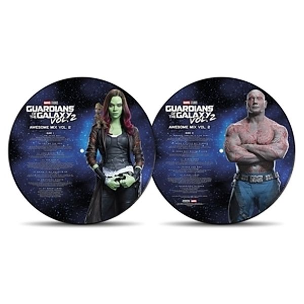 Guardians Of The Galaxy Vol.2 (Ltd.Picture Disc) (Vinyl), Diverse Interpreten