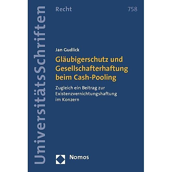 Gudlick, J: Gläubigerschutz und Gesellschafterhaftung beim C, Jan Gudlick