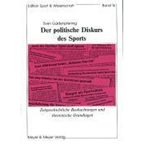 Güldenpfennig, S: Der politische Diskurs des Sports, Sven Güldenpfennig