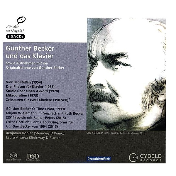 Günther Becker und das Klavier,3 Super-Audio-CDs, Günther Becker, Mirjam Wiesemann