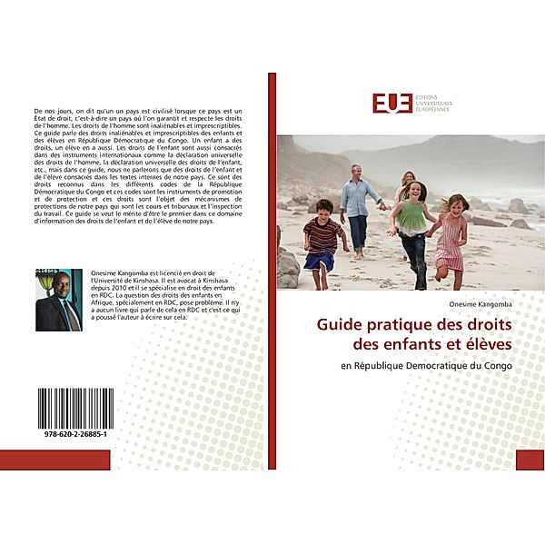 Guide pratique des droits des enfants et élèves, Onesime Kangomba