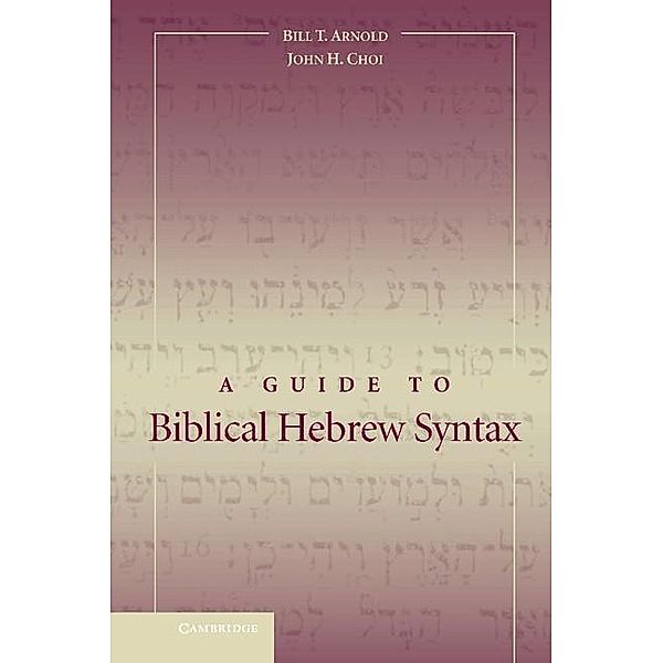 Guide to Biblical Hebrew Syntax, Bill T. Arnold