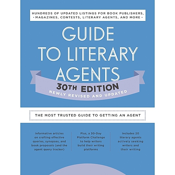 Guide to Literary Agents 30th Edition, Writer'S Digest Books