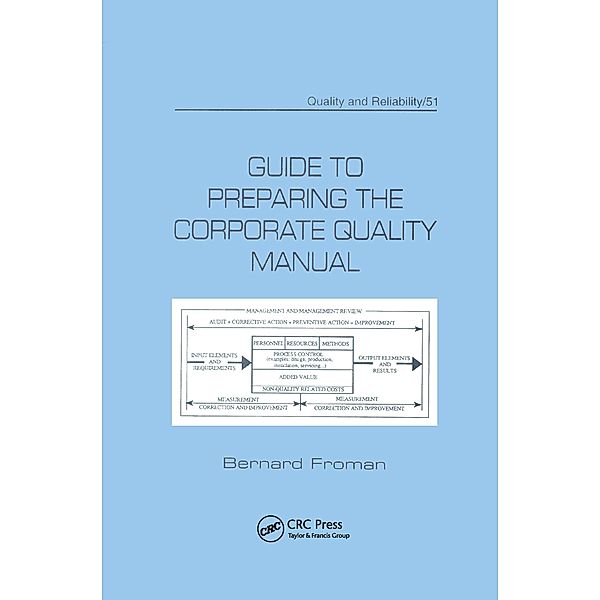 Guide to Preparing the Corporate Quality Manual, Bernard Froman