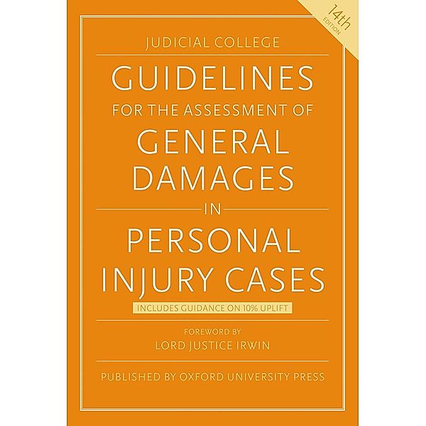 Guidelines for the Assessment of General Damages in Personal Injury Cases, Judicial College