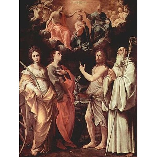 Guido Reni - Marienkrönung mit Hl. Katharina von Alexandrien und anderen Heiligen - 1.000 Teile (Puzzle)