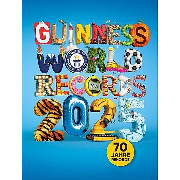 Guinness World Records 2025: Deutschsprachige Ausgabe