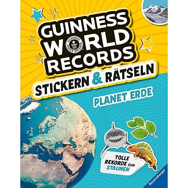 Guinness World Records Stickern und Rätseln: Planet Erde, Martine Richter, Eddi Adler