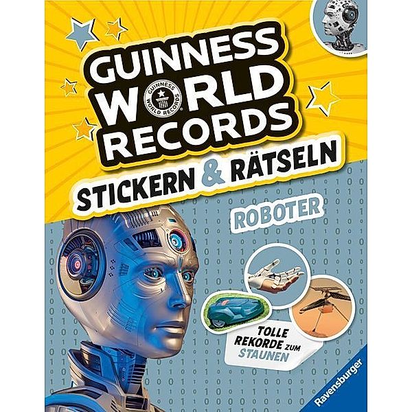 Guinness World Records Stickern und Rätseln: Roboter, Eddi Adler, Martine Richter