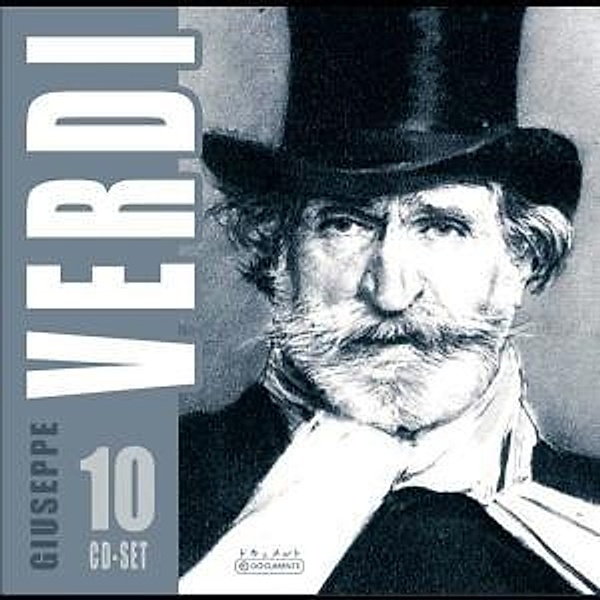Guiseppe Verdi, 10 CDs, Caniglia, Albanese, Barbieri, Minghini-cattaneo
