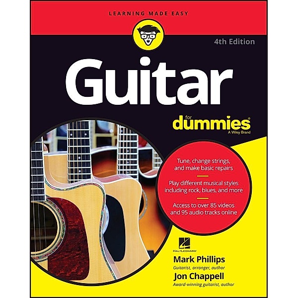 Guitar For Dummies, Mark Phillips, Jon Chappell, Hal Leonard Corporation
