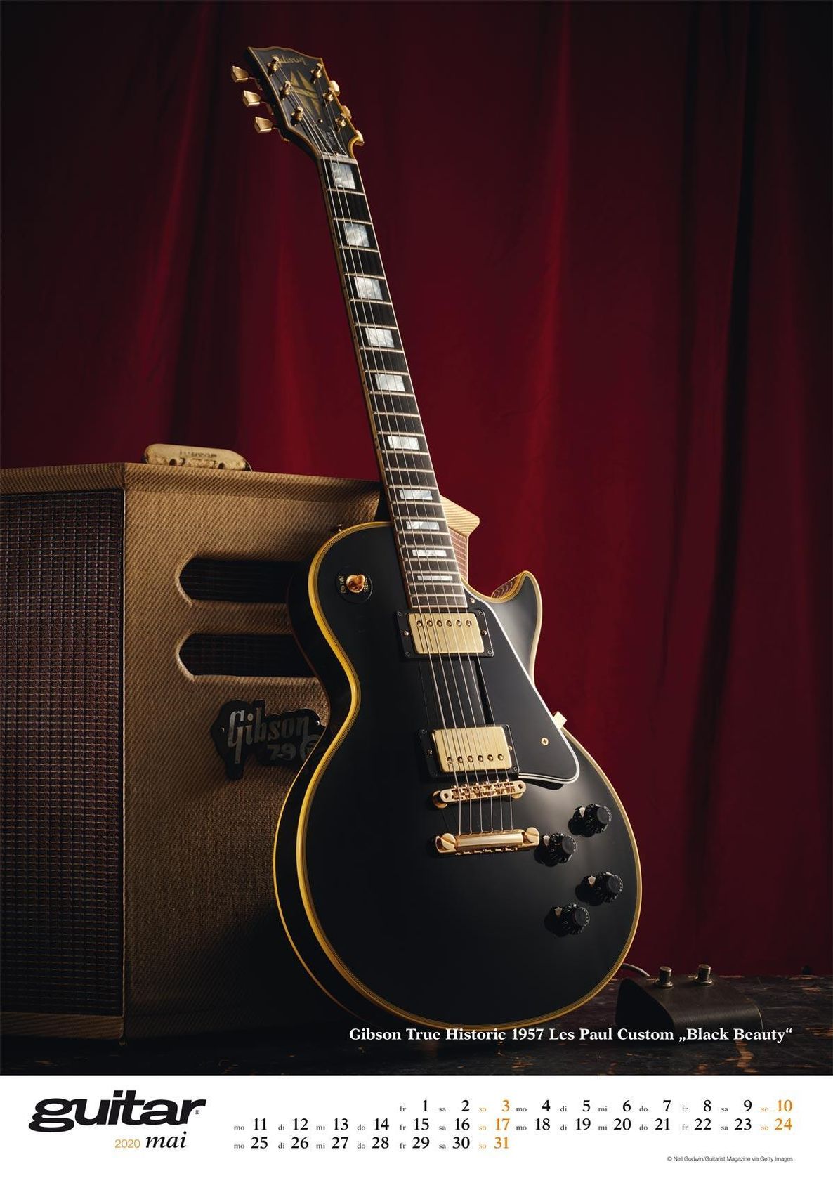 Guitar Gibson Les Paul - der Kalender 2020 - Kalender bestellen