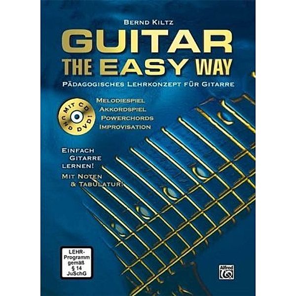 Guitar - The easy way, m. Audio-CD u. DVD, Bernd Kiltz